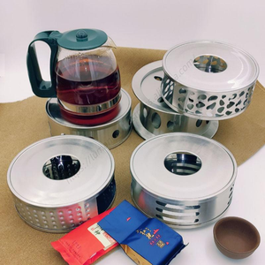 Support chauffe-bougie en acier inoxydable écologique SYH622 pour tasses à café, verres et bougies à cire – Pot personnalisable – Vente en gros - Product Image 1