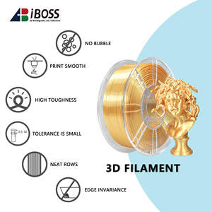 ไส้พิมพ์ 3 มิติ IBOSS Wholesale Silk Monochrome 3D Printing Filament วัสดุ PLA ที่ใช้ร่วมกันได้  ไส้พิมพ์ 3 มิติ PLA แบบไหมสีเดียว - Product Image 5