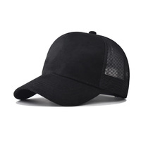 Gorra de béisbol de cuero de gamuza para exteriores, transpirable, cómoda, deportiva de red de alta calidad, venta al por mayor, gorra de camionero