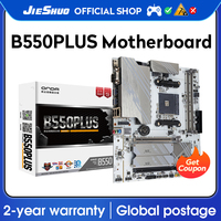 Carte mère de jeu B550 PLUS-2.5G-W pc accessoires USB3.0 carte mère cpu amd b550 16gb ram DDR4 M.2 ssd wifi Cartes mères b550
