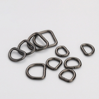 BELOHNUNG 13-32mm Dicke Legierung D-Form Anschluss haken Gepäck gürtel Tasche Gurt Zubehör D Rings chnalle für Hunde halsband