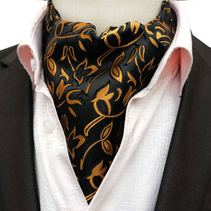 <span class=keywords><strong>Cravate</strong></span> Ascot en <span class=keywords><strong>Soie</strong></span> Imprimée Paisley Personnalisée pour <span class=keywords><strong>Homme</strong></span> – Idéale pour Mariage – Style Tendance et Abordable - Product Image 6