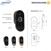 Bureau fichier Tuya sans fil doigt système de verrouillage intelligent serrures numériques armoire Nfc Rfid biométrique empreinte digitale tiroir casier serrure