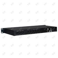 Procesador de Audio Digital Profesional de Alta Fidelidad EIF3.6SP, 3 Entradas y 6 Salidas, Metálico, Pasivo, Negro, Frecuencia de 20Hz-20kHz