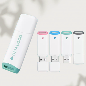 Memoria USB 2.0 con Logotipo Personalizado, Nueva Memoria USB de Plástico en Forma de Barra, Capacidades de 128 GB, 64 GB, 16 GB, 8 GB, Artículos Promocionales, Regalos - Product Image 1