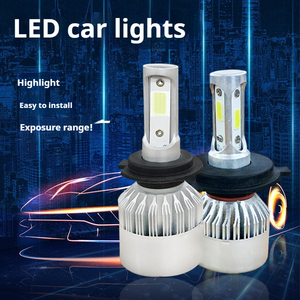 H4 H7 H13 H11 9005 9006 Sương Mù Đèn H1 Bóng Đèn 6000K Ánh Sáng Trắng 12V24V Phổ S2 Xe COB LED Đèn Pha - Product Image 3