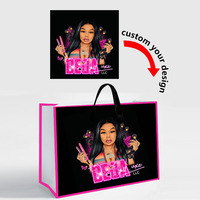 Sacs à main en papier 20 pièces, avec poignée, pour le shopping, logo d'entreprise personnalisé, publicité, cadeau