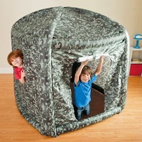 Maison de poupée camouflage d'intérieur et tente gonflable d'été