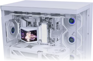 Enfriador de CPU Curvo Lian Li HydroShift II OLED 360, Pantalla OLED Curva 2K 60Hz, Temas 3D, Intercambio Magnético en Caliente, 2800 RPM, AM5 LGA1851 PC - Product Image 4
