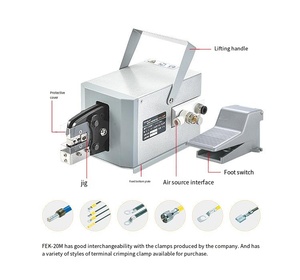 เครื่องพันเทปสายไฟอัตโนมัติแบบตั้งโต๊ะ SA-CR800 ความเร็วสูง สำหรับการปอกและเดินสาย - Product Image 3