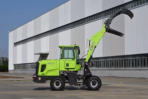 Mesin pemuatan blok Harga terbaik listrik 2.5T roda Mini Loader JGM805E dengan efisiensi tinggi - Product Image 3