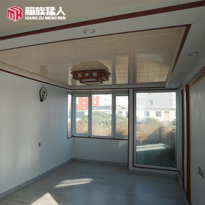 Bâtiments modernes à ossature légère en acier, petite remorque mobile home rv préfabriquée sur maison de roue, villas casa - Product Image 4