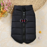 Gilet pour chien automne-hiver, vêtements chauds pour animaux de compagnie avec fermeture éclair, veste élégante pour chiot avec attache pour laisse, manteau pour chien de petite, moyenne et grande taille
