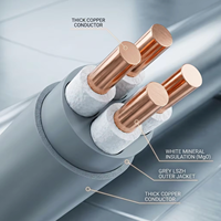 Cable Ignífugo PrimePro BBTRZ |   950 ° Aislamiento Mineral Flexible Tipo C |   Cable LSZH de 4 núcleos 0.6/1kV |   Cable de Alimentación de Alta Seguridad IP67 con Durabilidad de Más de 50 Años