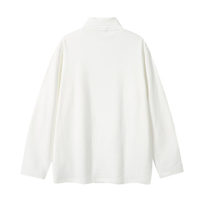 Sous-vêtement thermique vintage à <span class=keywords><strong>col</strong></span> roulé pour homme, couleur unie, design épuré, idéal pour l'automne/hiver et le style jeune - Product Image 1