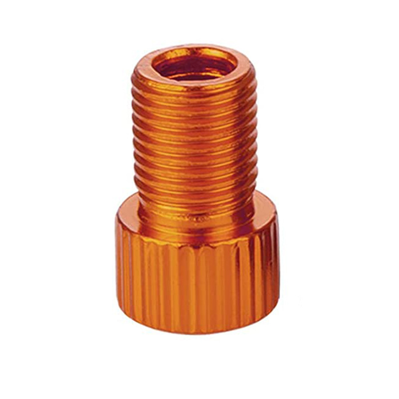Linee rette in alluminio di colore arancione