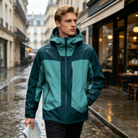 Premium veste moto softshell homme personnalisable col montant imperméable coupe vent respirant manteau décontracté extérieur