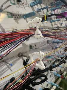 60130327 Soporte de abrazadera de alambre montaje de alambre jigs accesorios de separadores de alambre utilizados en tablero de montaje de arnés - Product Image 5