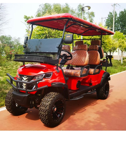 热销合法上路四人座低速电动车 48V 锂电池 25英里/小时 可折叠挡风玻璃低速电动车，适合小区通勤 - Product Image 2