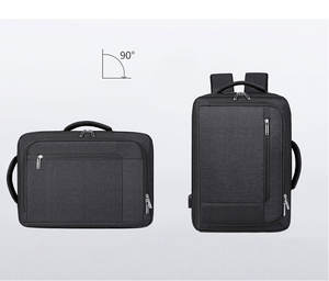 2025 nueva llegada Unisex Oxford Laptop mochila de gran capacidad personalizada negocios y Escuela bolsa de viaje con cierre de cremallera USB - Product Image 6