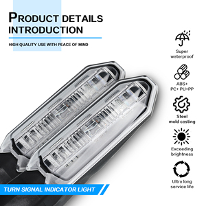 Clignotant LED avant pour <span class=keywords><strong>KAWASAKI</strong></span> Z900 Z900RS Z125 Z250 Z250SL Z300 <span class=keywords><strong>Z400</strong></span> Z650 Z750 Z800 Z1000 Z1000R - Product Image 4