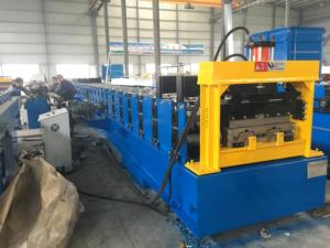 Günstiger Preis Verzinkte Baumaschinen Boden <span class=keywords><strong>deck</strong></span> platte Kaltwalzform Fliesen herstellung Blech Stahl maschine Zum Verkauf - Product Image 4