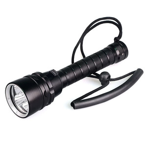 Chìm lặn Đèn pin IP68 không thấm nước dây buộc 70m dưới nước T6 dẫn Ngày mưa câu cá ngọn đuốc Scuba Dive ánh sáng đèn flash - Product Image 1