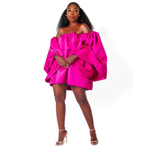 Camicette con spalle scoperte e gonna a Top Sexy a <span class=keywords><strong>maniche</strong></span> corte con volant estivi da <span class=keywords><strong>donna</strong></span> - Product Image 5