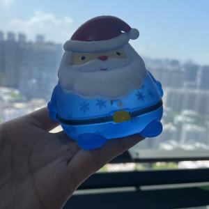 ของเล่นบีบซานตาคลอสแบบใหม่ บรรจุมอลโทส ของเล่นนุ่มคลายเครียด ของเล่นบีบมือ บรรเทาความเครียด ชุดกล่องของขวัญ มีสินค้าพร้อมส่ง - Product Image 3