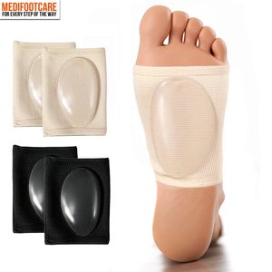 Soportes de Arco para Pies con Compresión y Almohadilla de Gel para Alivio de la Fascitis Plantar y Dolor de Pies Planos - Product Image 1