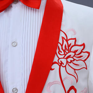 Traje de cinco colores disponibles, traje de hombre, estilo chino, <span class=keywords><strong>matrimonio</strong></span> adulto, cantante, escenario, coro, Anfitrión, <span class=keywords><strong>trajes</strong></span> de vestir <span class=keywords><strong>para</strong></span> boda - Product Image 3