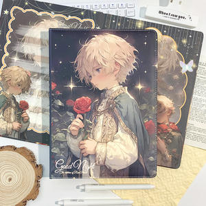 Cuaderno de Tapa Dura con Costura de Hilo, Imitación Piel, Diseño de Rosa y Estrella del <span class=keywords><strong>Principito</strong></span>, de Alta Gama, Yutao, Regalo de Dibujos Animados - Product Image 2