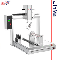 Nouveau Robot de Soudage Industriel Jinma à Double Station et 3 Axes, Alimentation Automatique en Étain, Haute Précision