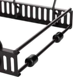 منظم تخزين للمطبخ ، حامل معدني, منظم تخزين للمطبخ ، متعدد الطبقات ، قابل للتعديل ، أوعية تلسكوبية ، غطاء ، رف مقالي - Product Image 6