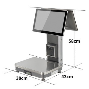 Sistema POS Integrado LICON con Báscula IA, Reconocimiento IA, Cálculo Automático de Peso, Operaciones de <span class=keywords><strong>Caja</strong></span> <span class=keywords><strong>Registradora</strong></span>, Wi-Fi 6, 15.6 Pulgadas - Product Image 2