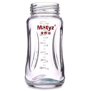 OEM 240ml Kapazität Anti Colic Animal Pattern Glas Schnuller flasche BPA Free Baby flasche für 0-12 Monate - Product Image 4