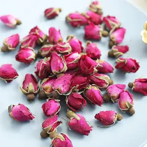 Factory Selling Bud Rose Garden Tea Artificial Silk Tea Rose Flower