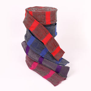 Esponja para lavar platos de <span class=keywords><strong>cocina</strong></span> de colores, alambre de acero inoxidable 410/430, tela de hilo de tejer semiacabada, <span class=keywords><strong>la</strong></span> mejor calidad - Product Image 3