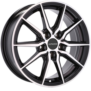 Rueda de Aleación de Aluminio Pulido Kipardo de <span class=keywords><strong>16</strong></span> Pulgadas con Diseño Multirradio y PCD de 5x114.3 Compatible con HYUNDAI Kona I30 IX20 IX35 Santa <span class=keywords><strong>FE</strong></span> - Product Image 1