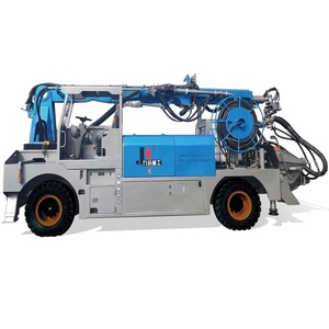 JIUHE Marke 4x4 Antrieb Tunnelbau Spritzbeton-Roboterarm Beton-Spritzbetonpumpe Robotische Nass-Spritzbetonmaschine - Product Image 3