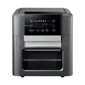 12L <strong>Family</strong> Size Modern Oil-Free <strong>Air</strong> <strong>Fryer</strong> 2-Layer Stainless Steel Square Digital Electric Energy Saving Kitchen Appliance - Product Image 1