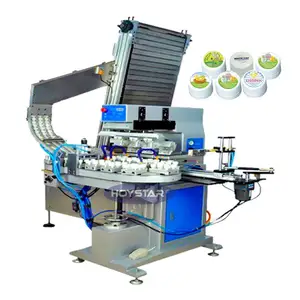 Bottle Caps Printing Machine Automatic Pad Printing Machine For Plastic Bottle Cap