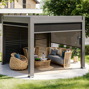 Arbre de jardin en alliage d'aluminium avec revêtement en poudre, respectueux de l'environnement, pour terrasse, cour et balcon - Tailles et couleurs personnalisables - Product Image 3