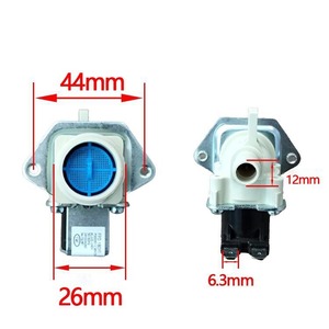Válvula de entrada de agua para lavadora Stol, 44x26mm, AC220-240V, 50/60Hz, para lavadora automática - Product Image 1