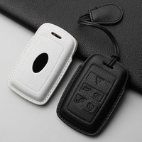 Nouveau Design étui à clés de voiture en cuir pour Land Rover Range Rover Sport Discovery Evoque Defender porte-clés