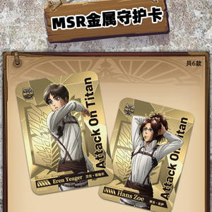 Attack <span class=keywords><strong>Shingeki</strong></span> <span class=keywords><strong>No</strong></span> <span class=keywords><strong>Kyojin</strong></span> Rivaille Ackerman Collect Character Show niños Anime Juego de cartas Tarjeta de papel SSR Play SR - Product Image 3