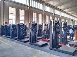 Machine de musculation multi-flights debout sélectable pour les épaules et la poitrine - Entraîneur de force - Certifié ISO/CE - Modèle CBCB40 - Product Image 2