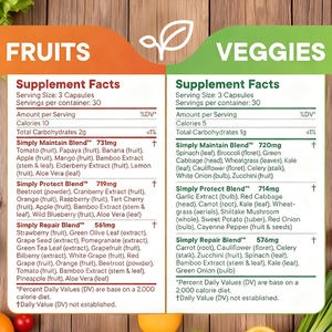 ホールフードスーパーフードカプセルビルベリーエキス入りホールフードスーパーフードカプセル男性と女性のための90キャップ - Product Image 4