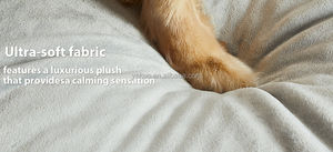 เตียงโซฟาสุนัขล้างทำความสะอาดได้สำหรับสุนัขที่นอนสุนัขขนาดใหญ่พร้อมเตียงโซฟาสำหรับสัตว์เลี้ยงที่ถอดออกได้ - Product Image 3