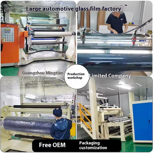 Beaucoup de couleurs disponibles Film teinté anti-UV pour vitres de voiture 152cm * 30m Pare-brise avant Caméléon <span class=keywords><strong>Rouge</strong></span> Vert Bleu Fabriqué en PET - Product Image 5